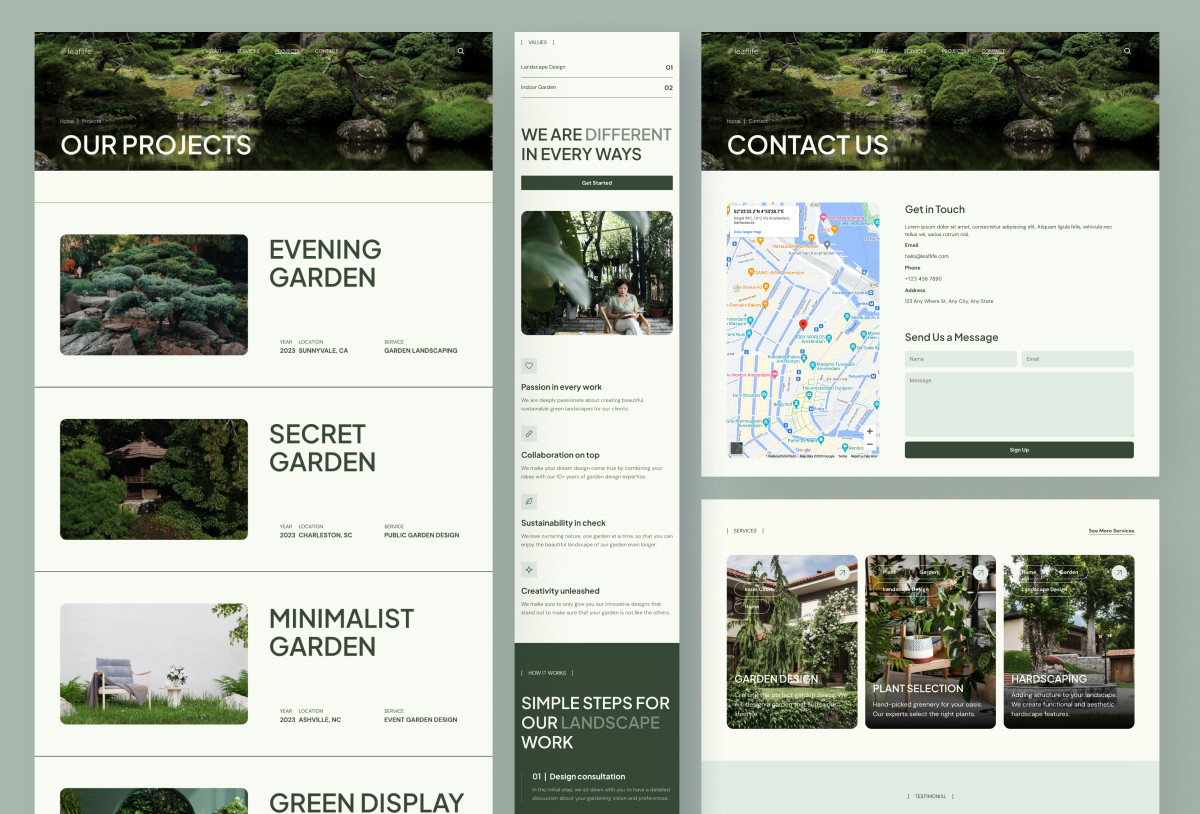 LeafLife - Garden Landscape Design Service Preview Image 2