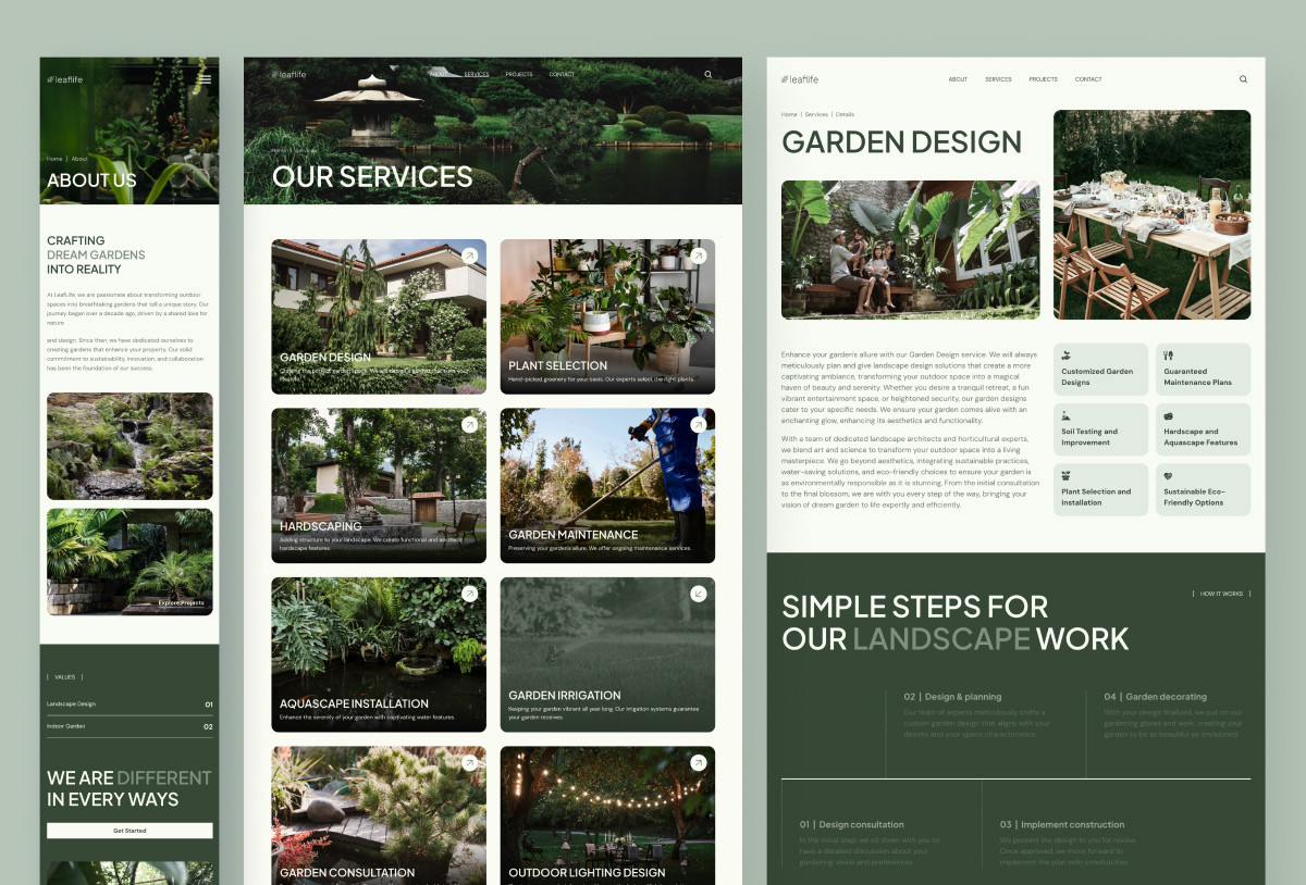 LeafLife - Garden Landscape Design Service Preview Image 3
