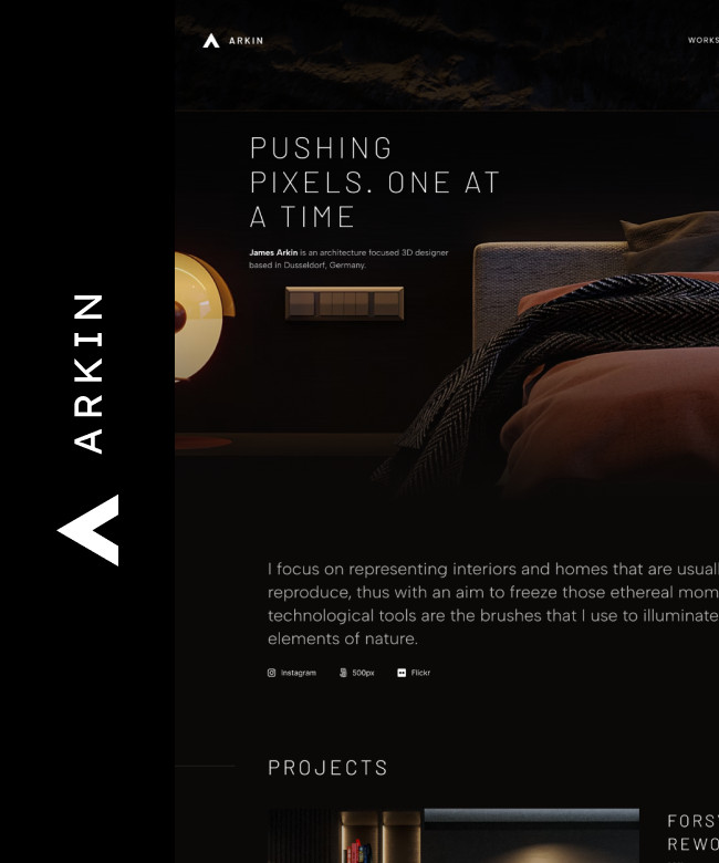 ARKIN — Portfolio Template Thumbnail